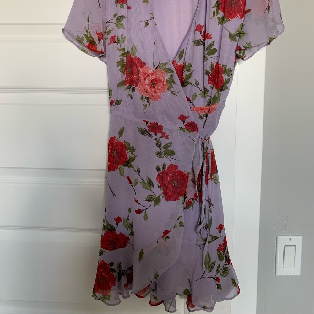 All In Favor Simone Wrap Dress